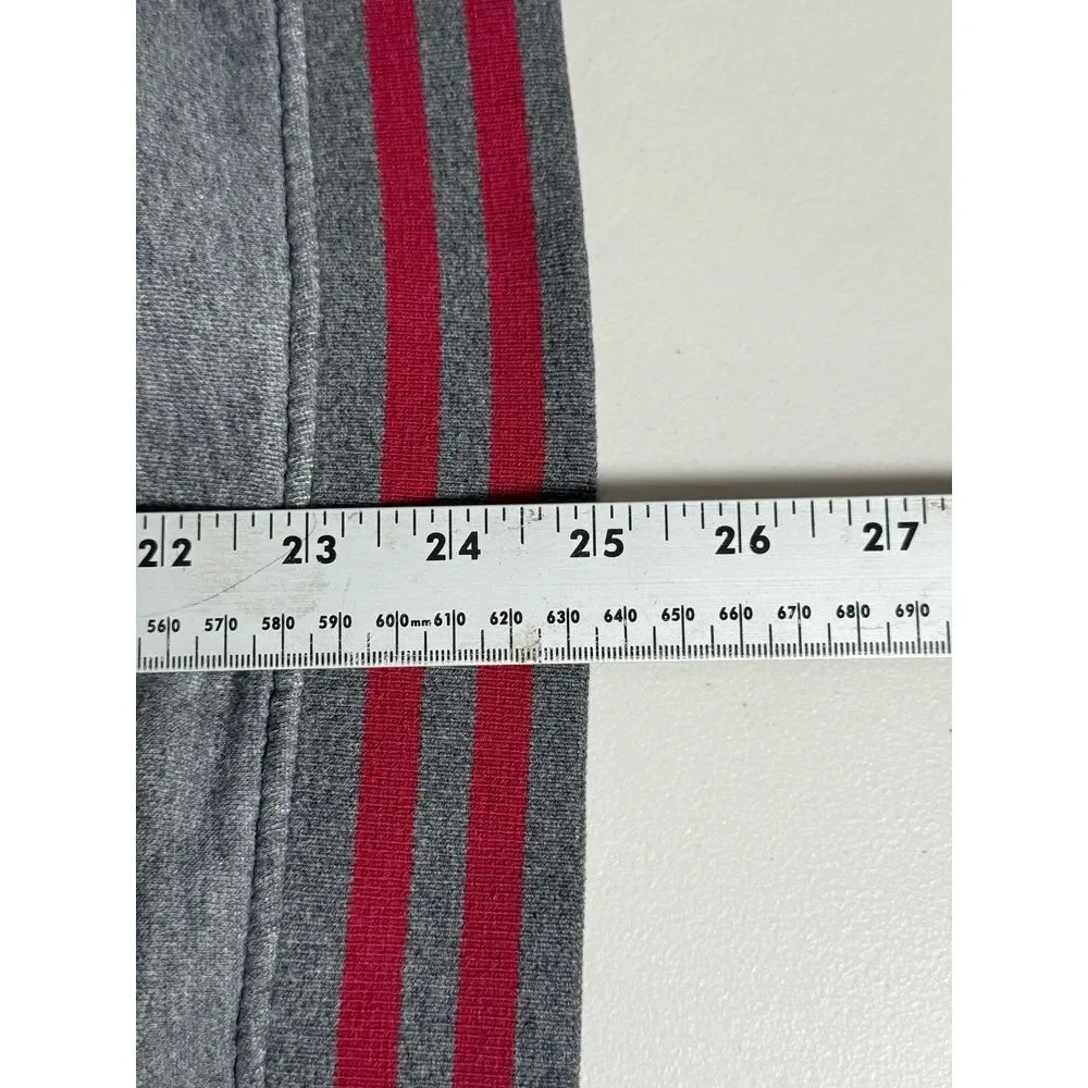 Hurley Hoodie Sweatshirt Mens S Gray Pullover Varsity‎ Stripes Streewtwear